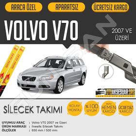 Volvo V70 2007 Sonrası Muz Silecek Takımı