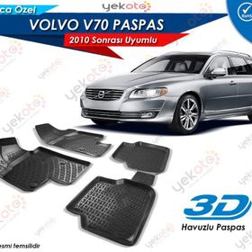 Volvo V70 2010 Sonrası 3D Havuzlu Paspas