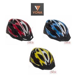 Vona MV-23 XL Siyah Sarı Kask
