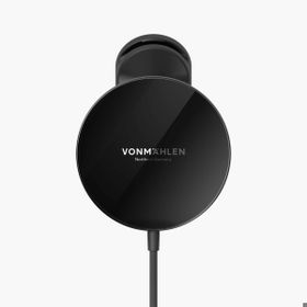 Vonmahlen Aura Car Siyah Araba İçin Manyetik Kablosuz Şarj Pedi