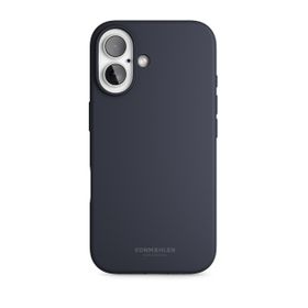 Vonmahlen iPhone 16 Lacivert Yumuşak Silikon Kapak ve Kılıf