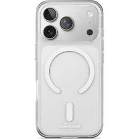 Vonmahlen iPhone 17 Pro Max Beyaz Şeffaf Kılıf