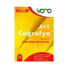 Vono Ayt Coğrafya Ders İşleme Föyleri Palme Yayıncılık