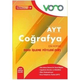 Vono Ayt Coğrafya Ders İşleme Föyleri Palme Yayıncılık