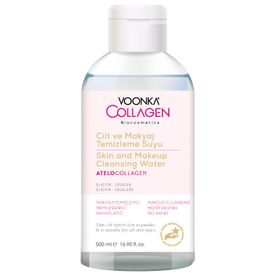 Voonka 500 ML Biocosmetics Atelocollagen Cilt ve Makyaj Temizleme Suyu