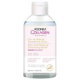 Voonka 500 ML Biocosmetics Atelocollagen Cilt ve Makyaj Temizleme Suyu