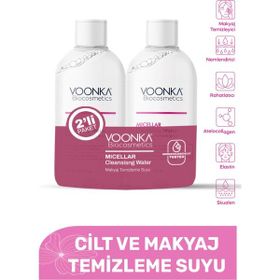 Voonka 500 ML Biocosmetics Atelocollagen Cilt ve Makyaj Temizleme Suyu