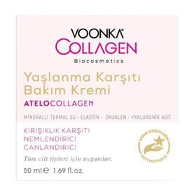 Voonka 8683655089068 Biocosmetics 50 ml Yaşlanma Karşıtı Bakım Kremi