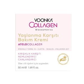 Voonka 8683655089068 Biocosmetics 50 ml Yaşlanma Karşıtı Bakım Kremi
