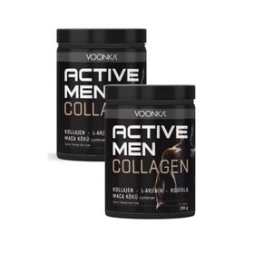 Voonka Active Men Collagen L-Arjinin Rodiola Maca Kökü 2x250 gr Toz