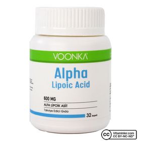 Voonka Alpha Lipoic Acid 600 mg 2x32 Kapsül