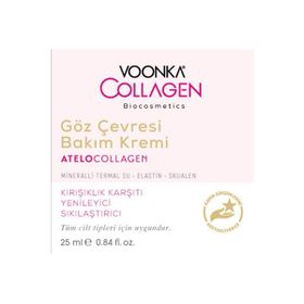 Voonka Atelocollagen 25 ml Göz Çevresi Bakım Kremi