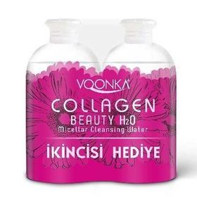 Voonka Beauty Collagen 2x500 ml H2O Micellar Cleansing Water