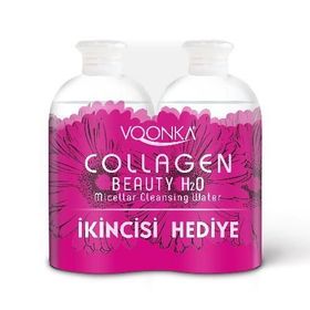 Voonka Beauty Collagen 2x500 ml H2O Micellar Cleansing Water