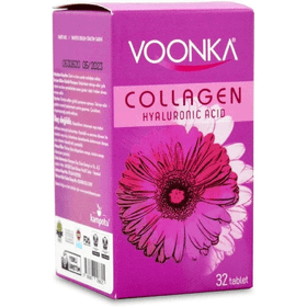 Voonka Beauty Collagen Hyaluronic Acid 32 Tablet
