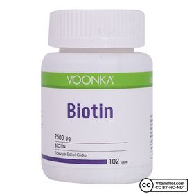 Voonka Biotin 2500 mcg 2x102 Tablet