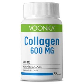 Voonka Collagen 600 mg Hidrolize Kollajen 62 Kapsül