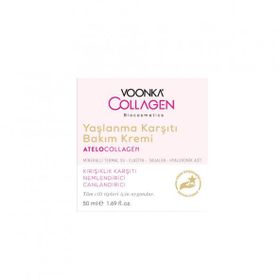 Voonka Collagen Atelocollagen 50 ml Yaşlanma Karşıtı Bakım Kremi