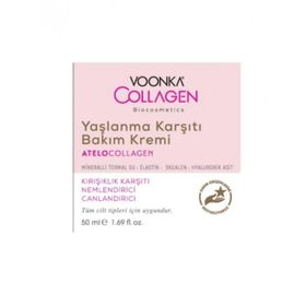 Voonka Collagen Atelocollagen 50 ml Yaşlanma Karşıtı Bakım Kremi