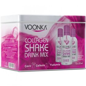 Voonka Collagen Shake Portakal Şeftali Aromalı 15x50 ml Shot
