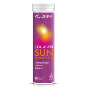 Voonka Collagen Sun 15 Efervesan Tablet