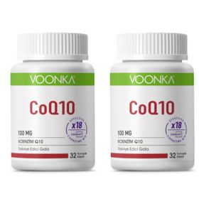 Voonka CoQ10 100 mg Koenzim 2x32 Kapsül