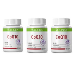 Voonka CoQ10 100 mg Koenzim 3x32 Kapsül
