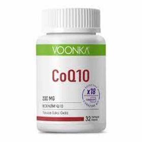 Voonka CoQ10 200 mg Koenzim 32 Kapsül