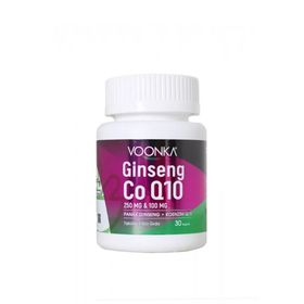 Voonka Ginseng CoQ10 Koenzim 30 Kapsül
