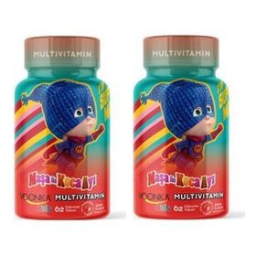 Voonka Kids Maşa ile Koca Ayı Multivitamin 2x62 Çiğneme Tableti