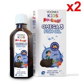 Voonka Kids Omega-3 2x100 ml Balık Yağı