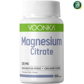 Voonka Magnesium Citrate 200 mg 4x62 Tablet