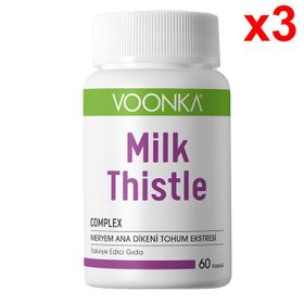 Voonka Milk Thistle Complex 60 Kapsül