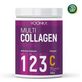 Voonka Multi Collagen 10x300 gr Toz