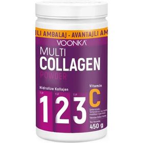 Voonka Multi Collagen Vitamin C 450 gr Toz