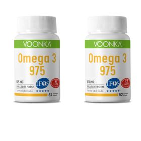 Voonka Omega-3 975 mg 2x52 Kapsül