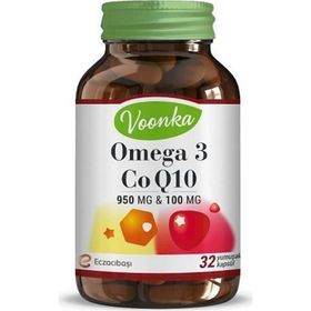 Voonka Omega 3 Co Q10 32 Kapsül