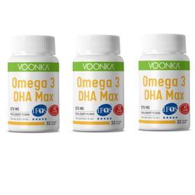 Voonka Omega-3 DHA Max 1275 mg 3x32 Kapsül