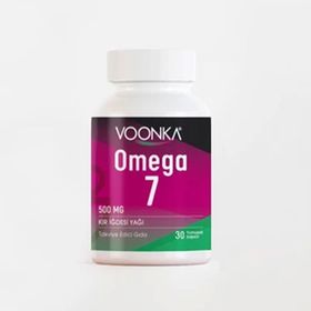 Voonka Omega 7 Kır İğdesi Yağı 500 mg 30 Kapsül