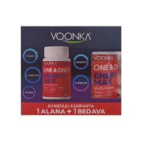 Voonka One Only Energy Max Multivitamin 2x30 Tablet
