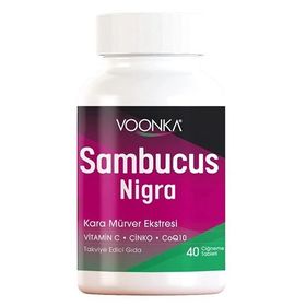 Voonka Sambucus Nigra 40 Çiğnenebilir Tablet