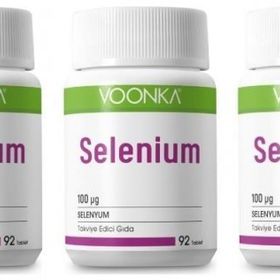 Voonka Selenium 100 mg 3x92 Kapsül