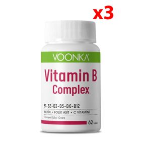Voonka Vitamin B Complex 3x62 Tablet