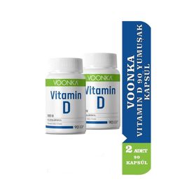 Voonka Vitamin D 1000 IU 2x90 Kapsül
