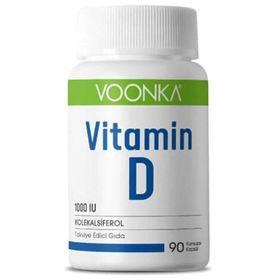 Voonka Vitamin D 1000 IU 90 Kapsül