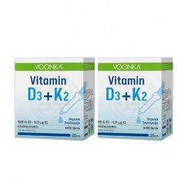 Voonka Vitamin D3 K2 2x25 ml Damla