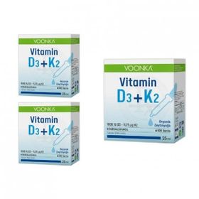 Voonka Vitamin D3+K2 1000 IU 25 ml Damla