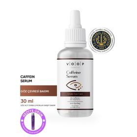 Voop %5 Caffeine %2 Vitamin C Göz Altı Morlukları ve Torbalanma Karşıtı 30 ml Kafein Serum