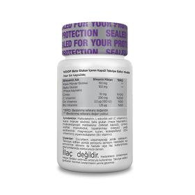 Voop Beta Glukan Kara Mürver C Vitamini Çinko 30 Kapsül