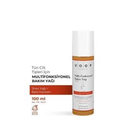Voop Beta Karoten Saç Yüz Vücut Shea 100 ml Multi Fonksiyonel Bakım Yağı